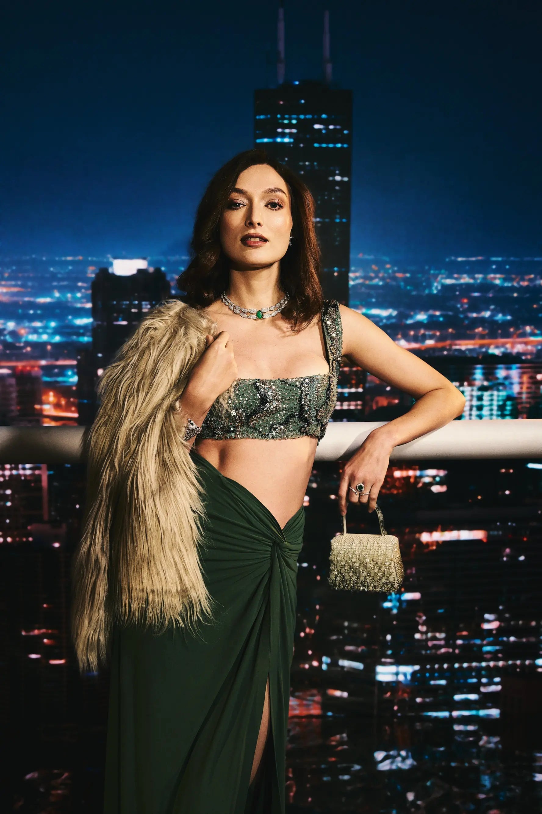 ALICIA Draped Skirt