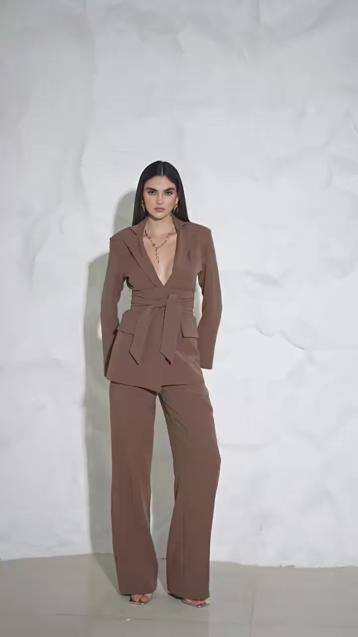 HALEY Tie Up Blazer